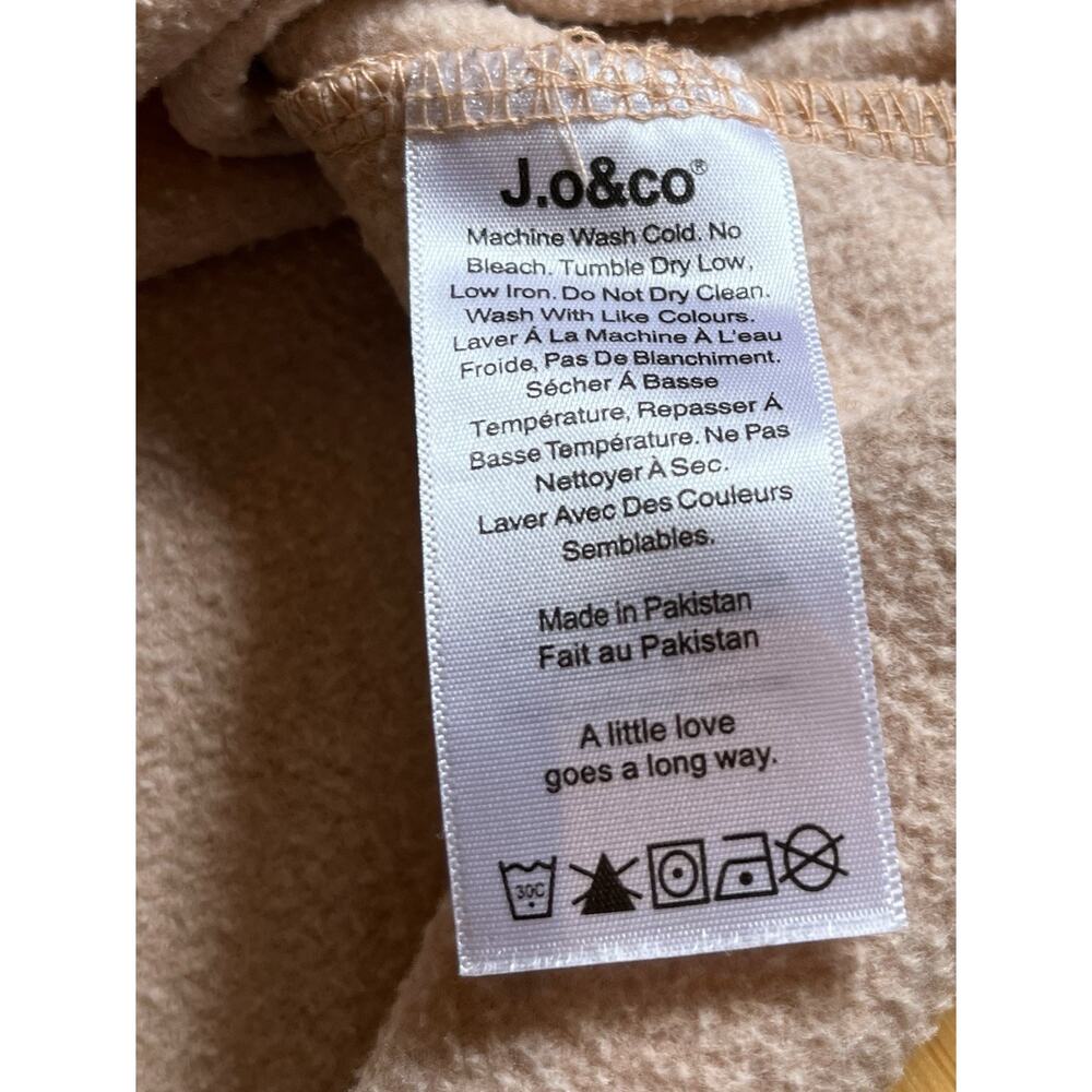 Lot Of 2 Cropped Long Sleeve Sweatshirts Lrg J.O.&Co, XL Sage Collection, Comfy - Picture 5 of 8